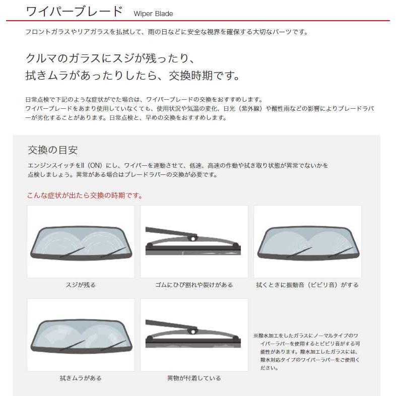トヨタ（TOYOTA） トヨタ純正 ワイパーブレード セット ノア ボクシー