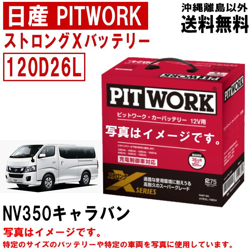 日産（NISSAN） バッテリー NV350キャラバン VW2E26 CW4E26 DW4E26
