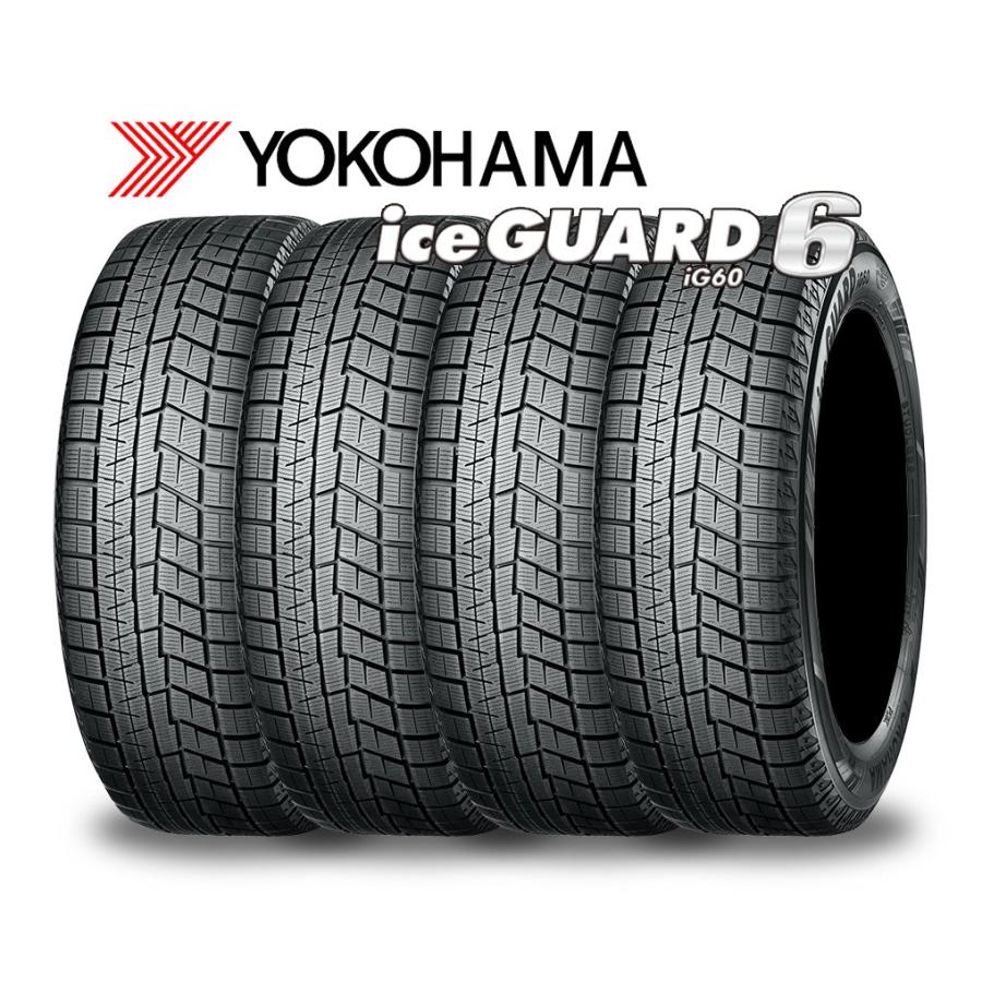 22年製4本set ヨコハマ iceGUARD 6 iG60 215/50R17 91Q スタッドレス 
