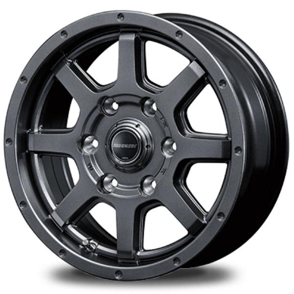 【未走行】ROADMAX MUD RIDER 15インチ アルミホイール 4本 マルカサービス MID ROADMAX マッドライダー 17インチ 7.5J 6H139 +25
