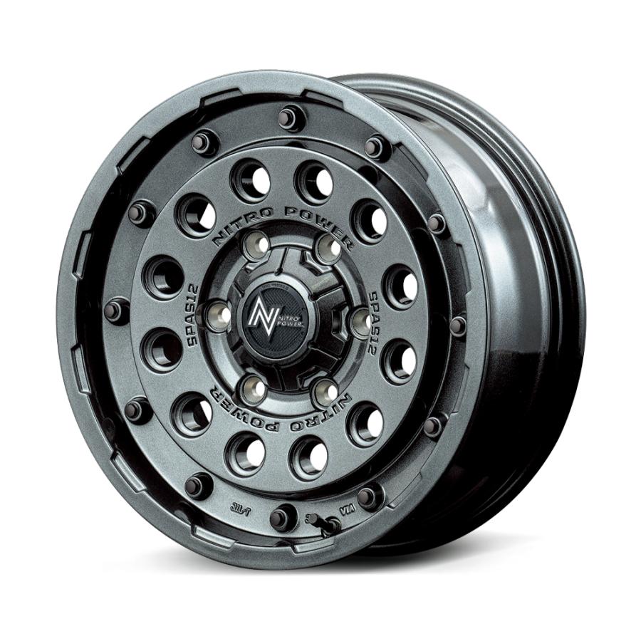 NITRO POWER H12 SHOTGUN TACTICAL EDITION 16インチ 6.5J 6H139.7+38
