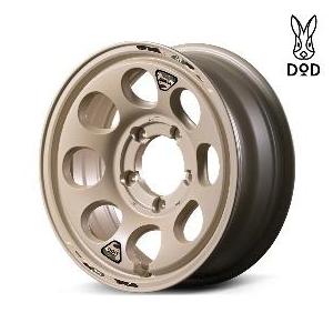 MID WHEELS X DOD ウシャリン 16x5.5J 5H139.7+20 SSB Semi Gloss Sand Beige ...