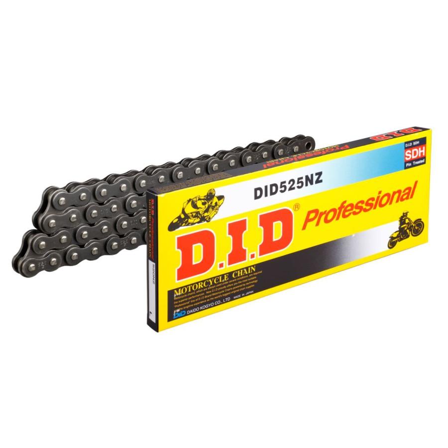 D.I.D DID 525NZ-108L FJ(軽圧力クリップ) 4525516170192 大同工業株式