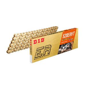 DID 520ERVT-120L FJ(軽圧入クリップ) GOLD 4525516358255 大同工業株式会社 D.I.D バイクチェーン｜carparts-choice