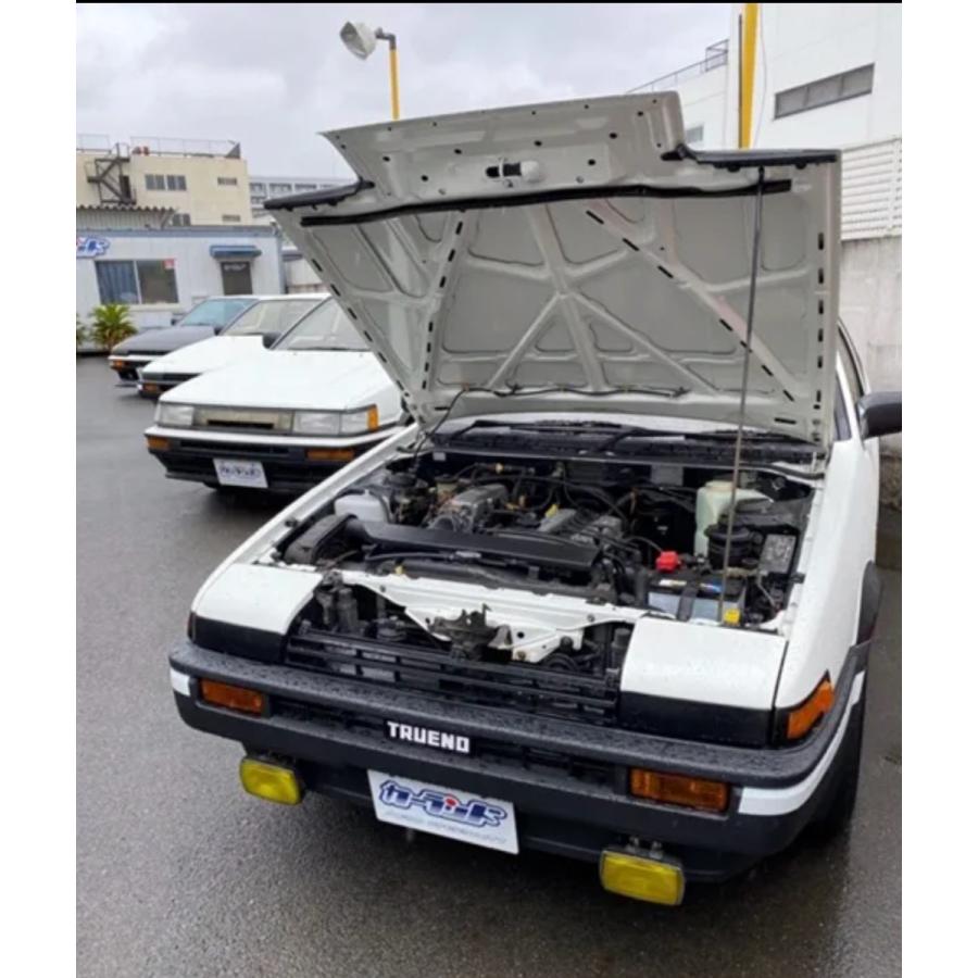 トヨタ AE86トレノ ボンネット（アルミ製）レストアパーツ.com