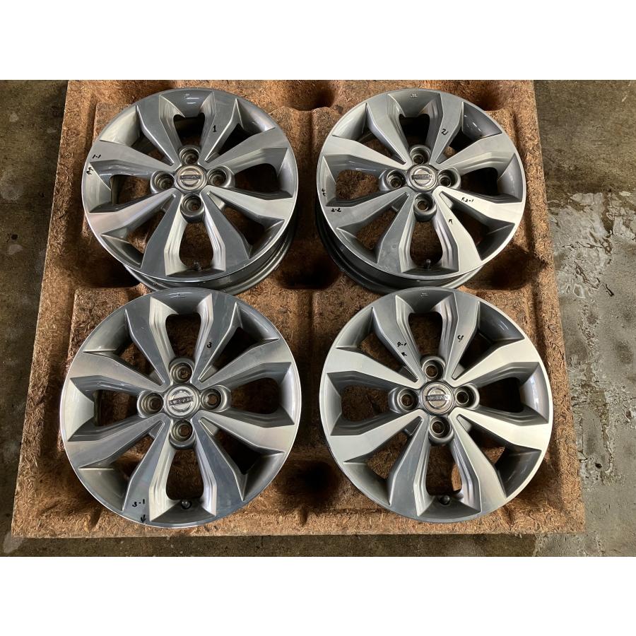 ニッサン デイズルークス B21A アルミ ホイール 15インチ 4.5J +46 4本 