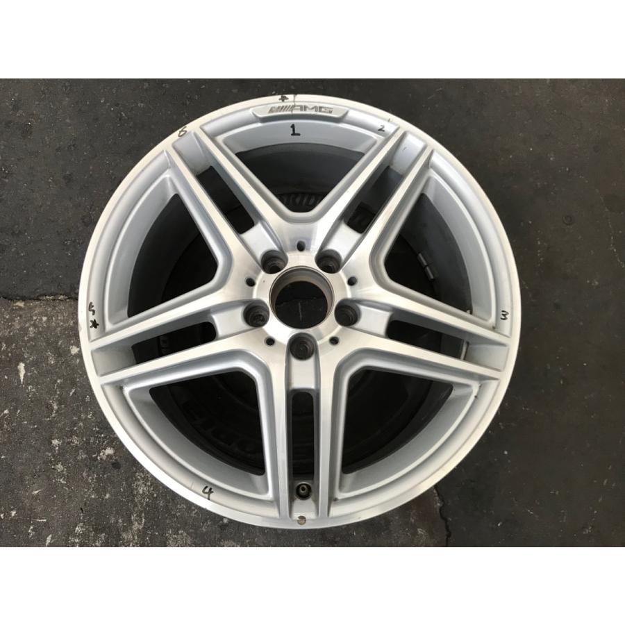 ベンツ Eクラス W212 〜 ホイール / アルミ AMG リア用: 9J × 18 ET54 １本  傷有り/ A2124013702 A 212 401 37 02 / R 後