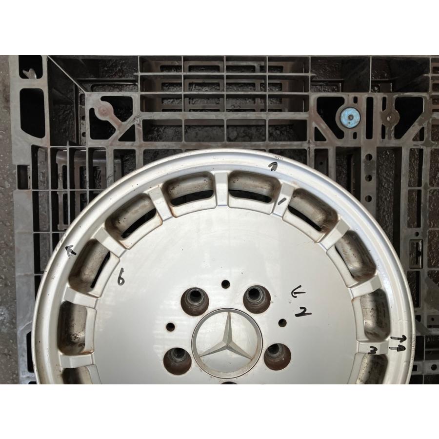 ベンツ 190 W201 ホイール 6J 15インチ ET49 1本 傷あり/ A2014011102
