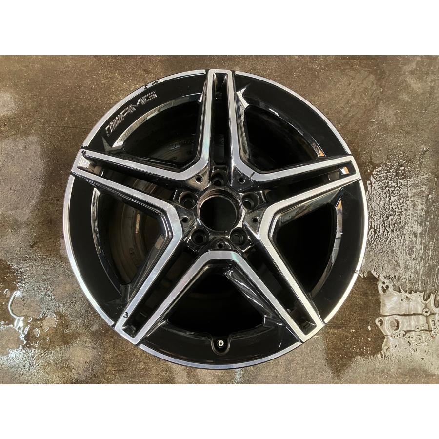 ベンツCLA C118 X118 AMG 18インチ アルミホイール タイヤ付 ベンツ CLAクラス C118 ホイール AMG 8J 18インチ ET49 1本 傷あり