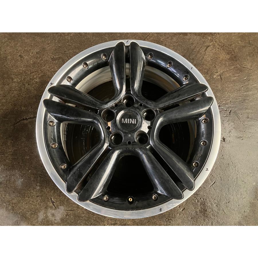 ミニクーパーR60  18インチホイールセット MINI ミニ クロスオーバー R60 純正 ターボファン R126 中古ホイール 4