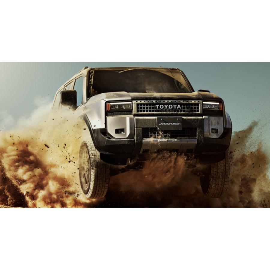 トヨタ TOYOTA 250 ランドクルーザー専用 マッドフラップ黒 トヨタ TOYOTA 250 ランドクルーザー専用 マッドフラップ黒