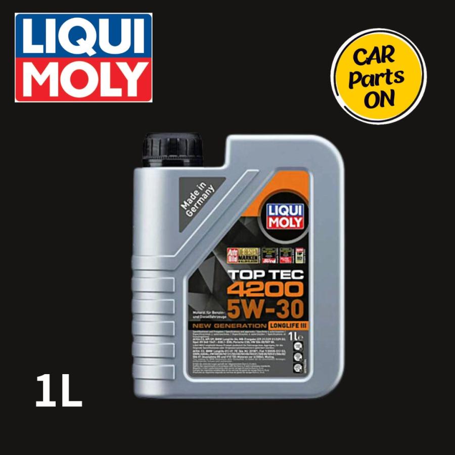 LIQUI MOLY MOLY(リキモリ)Top Tec 4200 5W-30 New Generation LIQUI MOLY MOLY(リキモリ)Top Tec 4200 5W-30 New Generation