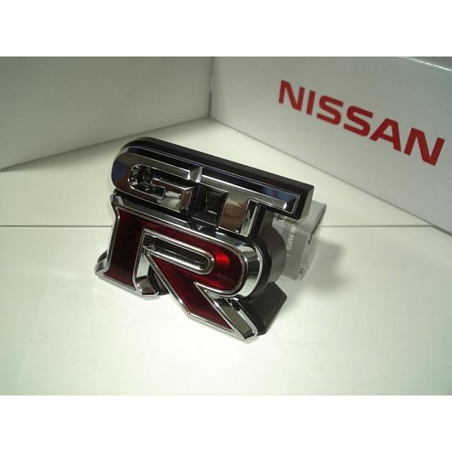 日産純正 R35 GT-R フロントエンブレム NISSAN GTR : carparts-tcom