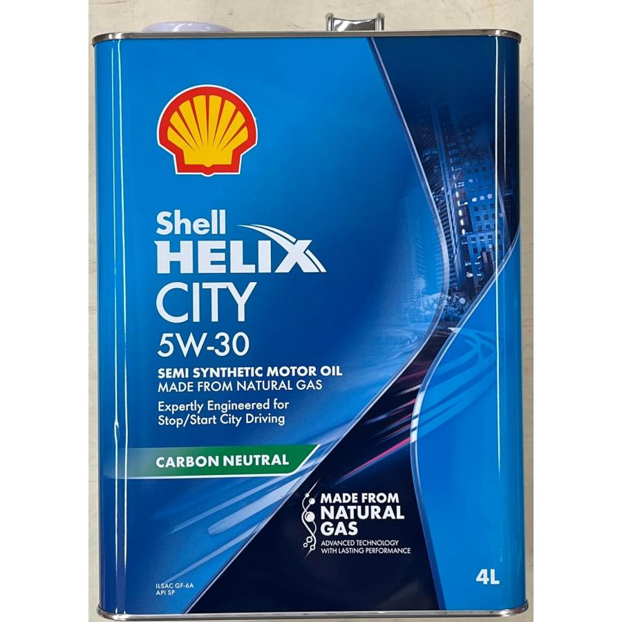 Shell Helix CITY(シェルヒリックスシティー) 5W30 4Lエンジンオイル 部分合成油エンジンオイル
