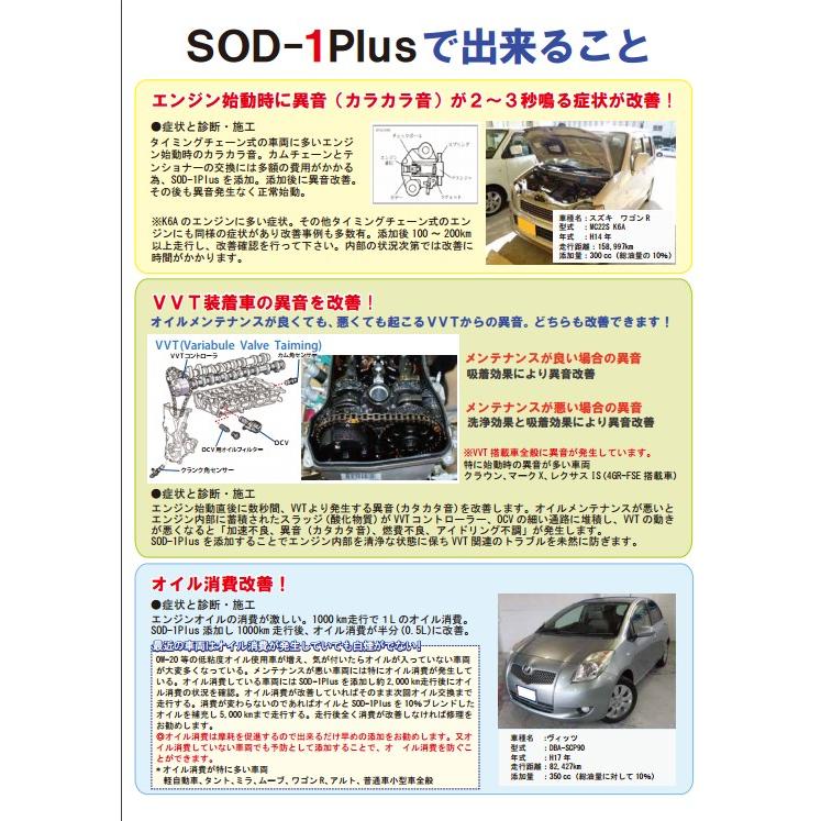 D1ケミカル　オイルメンテナンス剤　SOD-1　PLUS　4L缶
