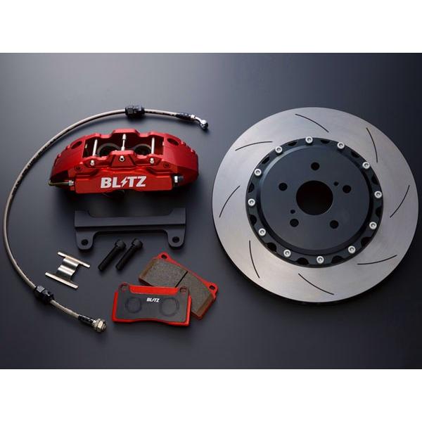 [即日発送] BLITZ（ブリッツ）　ビッグキャリパーキットII（フロント・6POT・ブレーキパッド for RACINGセット）　WRX STI（VAB）　14.08〜　EJ20 【XU3580876849】(125453円)