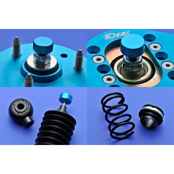 IDEAL（イデアル）　全長調整式車高調・TRUEVA（トゥルーヴァ）　アウディ TT（8Jクアトロ）　06〜UP　4WD　フロントストラット外形55φ