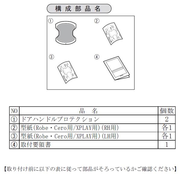 ダイハツ（DAIHATSU） 純正用品 コペン LA400K用 ドアハンドル