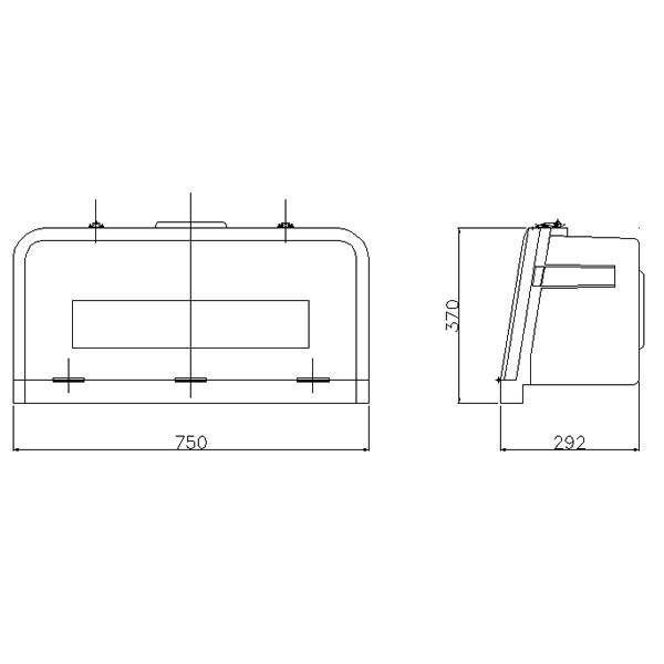 JB 樹脂製工具箱 PP 白 RTB-750B｜carpartstsc｜03