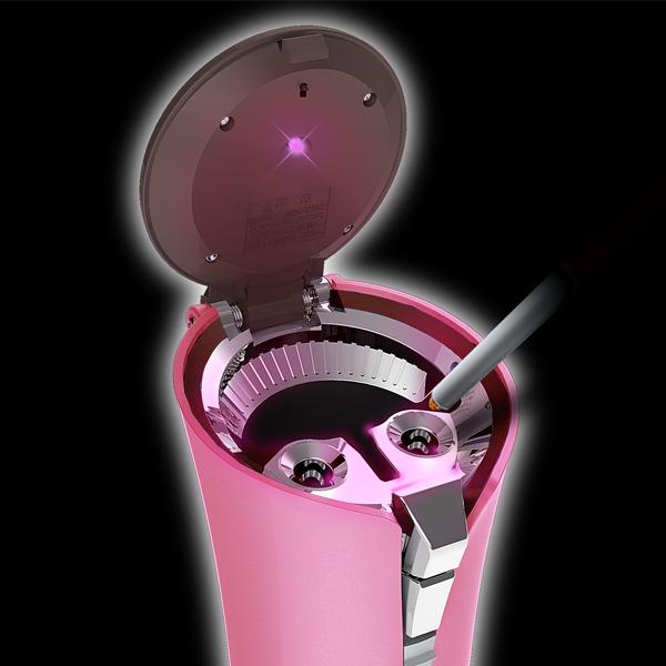 星光産業 EXEA 全開灰すてラクラク 灰皿 ソーラーライトアッシュ