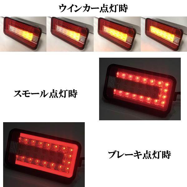 | Amazon /ステラファイブ クリア 赤 GE8テールランプ　LED StellarV for TRUCKER テールランプ LED フル ステラファイブ アクセサリー