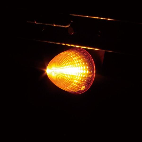 槌屋ヤック YAC LED デヒュージョンマーカーランプ DC24V アンバー CE