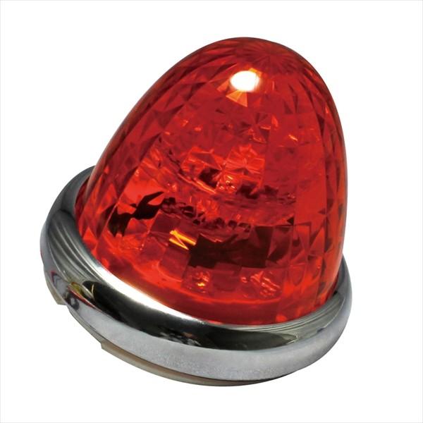 槌屋ヤック YAC LED 超流星 マーカーランプ DC12/24V アンバーレンズ