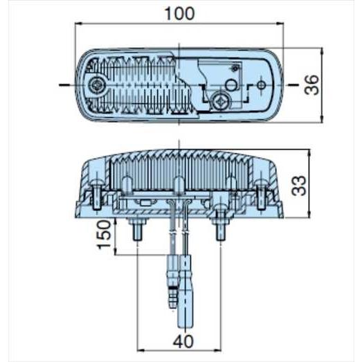 JB LED 車高灯 RS013-AA共用 オレンジレンズ｜carpartstsc｜03