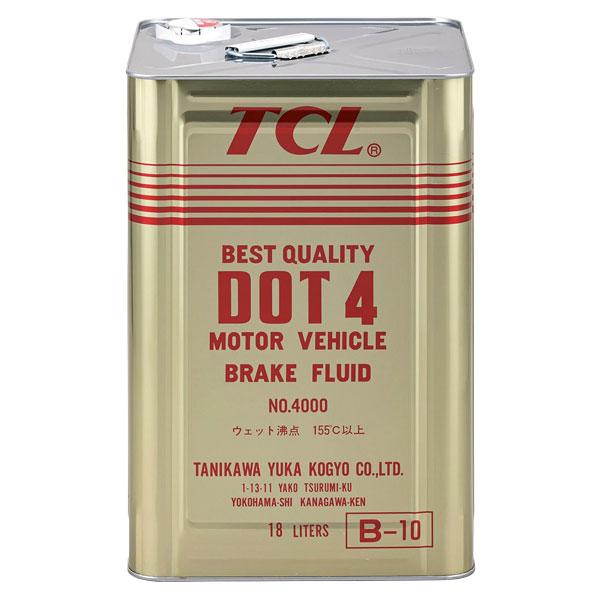 谷川油化興業 TCL ブレーキフルード DOT4 18L B-10 : CarParts TSC