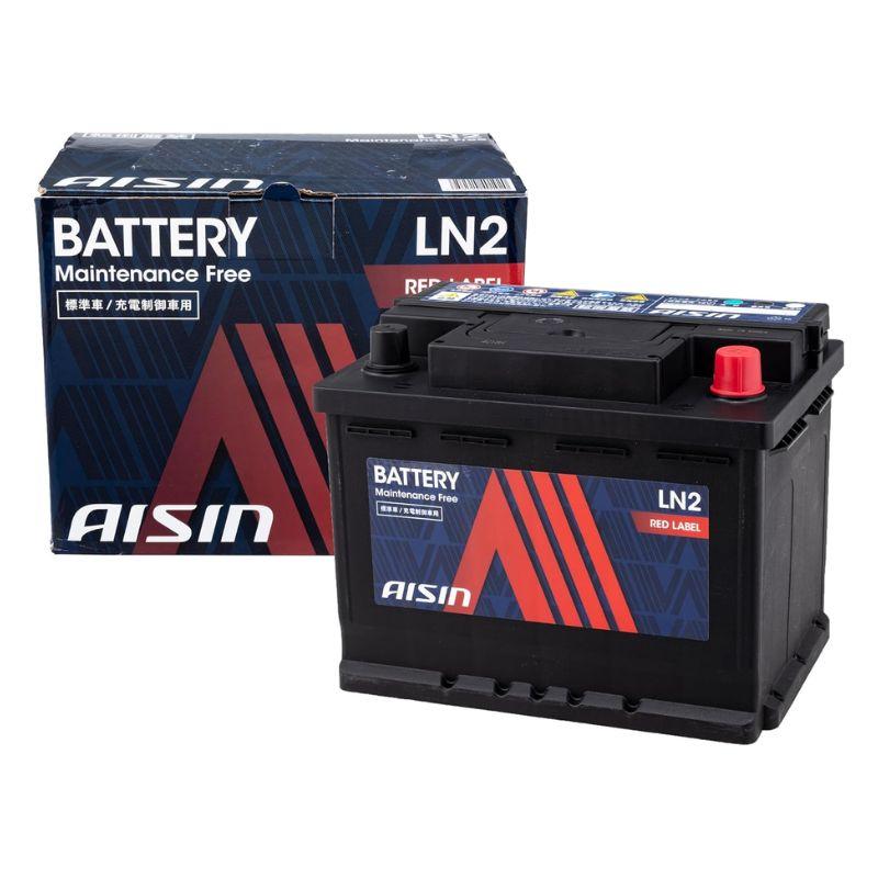 アイシン AISIN 車用 バッテリー LN2 標準車/充電制御車対応 RED LABEL