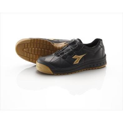 ランキング上位のプレゼント DIADORA FC-292 ブラック/ゴールド/ブラック　サイズ：26.0 フィンチ 安全靴 ディアドラ その他作業靴、安全靴