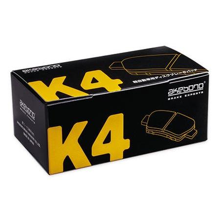 AKEBONO 曙ブレーキ工業 タイムセール 安い スバル ステラ LA100F 12.12〜14.12 用 K4 K-683WK 軽自動車用ディスクパッド