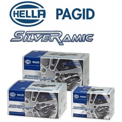 HELLA PAGID 輸入車用 ブレーキパッド シルベラミック メルセデスベンツ リヤ用 対応純正品番：004420912041 T1153J｜carpartstsc