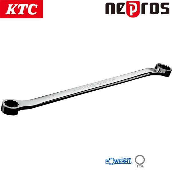 KTC ネプロス 15°めがねレンチ 17×19mm NM2-1719