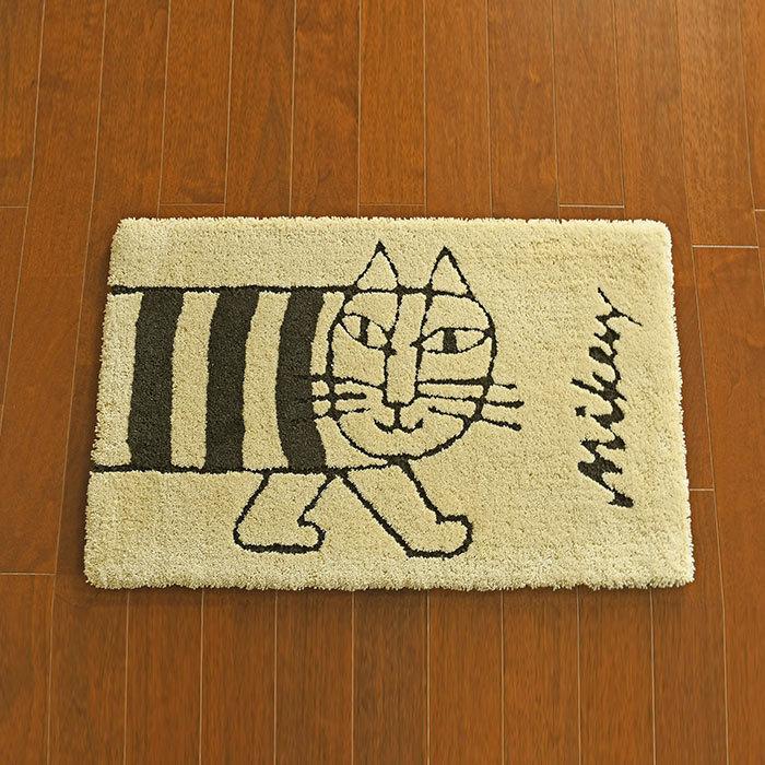Lisa Larson（リサラーソン） 玄関マット クラシックマイキー 50×80 cm