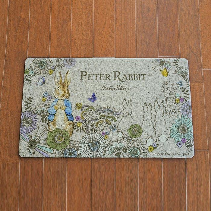 ピーターラビット（PETER RABBIT） 玄関マット メドウ 45×75 cm 屋外
