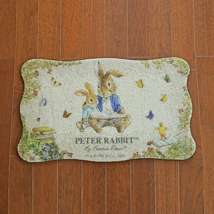 ピーターラビット（PETER RABBIT） 玄関マット ブック 45×75 cm 屋外