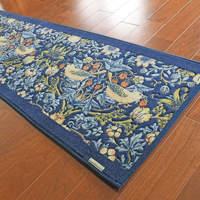 Morris Design Studio キッチンマット いちご泥棒 FT1702A 50×120 cm