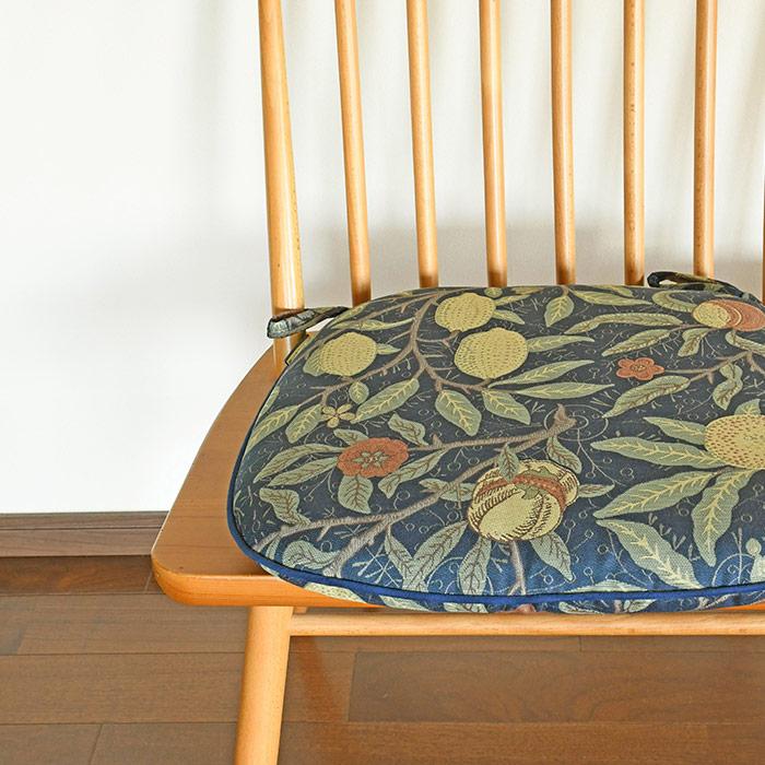 Morris Design Studio ダイニング シートクッション フルーツ LN1729