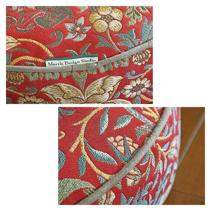 ウィリアム・モリス　「いちご泥棒」変形クッション ウィリアム・モリス 「いちご泥棒」変形クッション 楽天市場