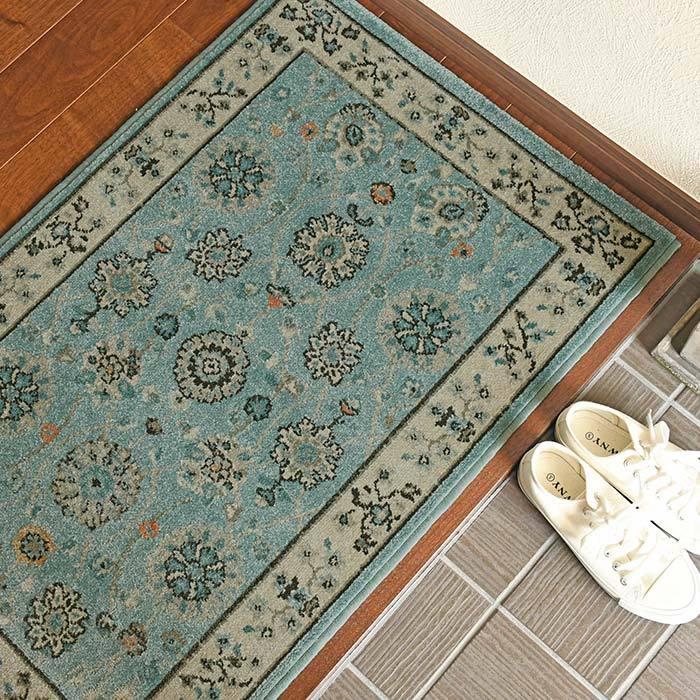 玄関マット ラグナ 70×120 cm 防炎 トルコ製 ウィルトン織 オリエンタル デザイン 送料無料｜carpet-ishibashi｜05