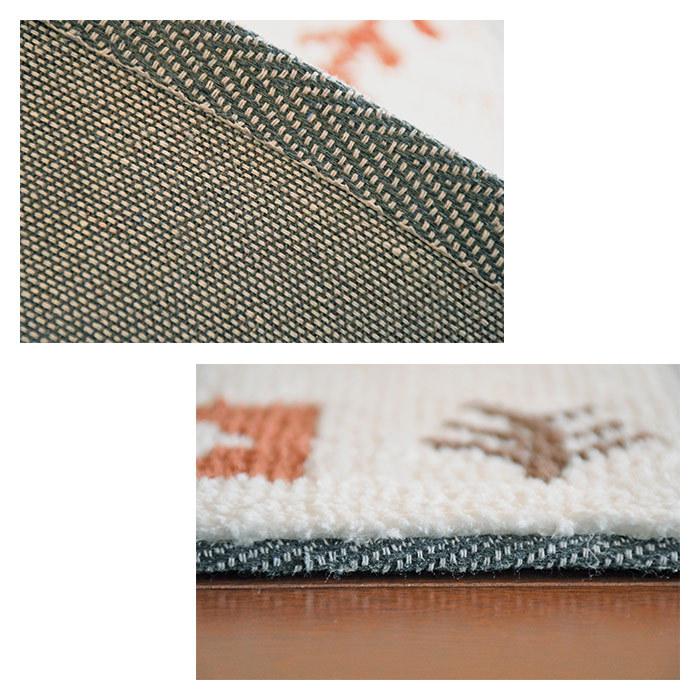 玄関マット ローレル 50×80 cm お洒落 ギャベ デザイン 送料無料 qlaurel5080139イシバシカーペット 通販