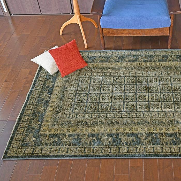 エジプト製 ウィルトン織りラグ 240×330(ヴィンテージ)【完売商品】 MORIYOSHI（モリヨシ） ラグ バウム 1527 240×330 cm エジプト製 高