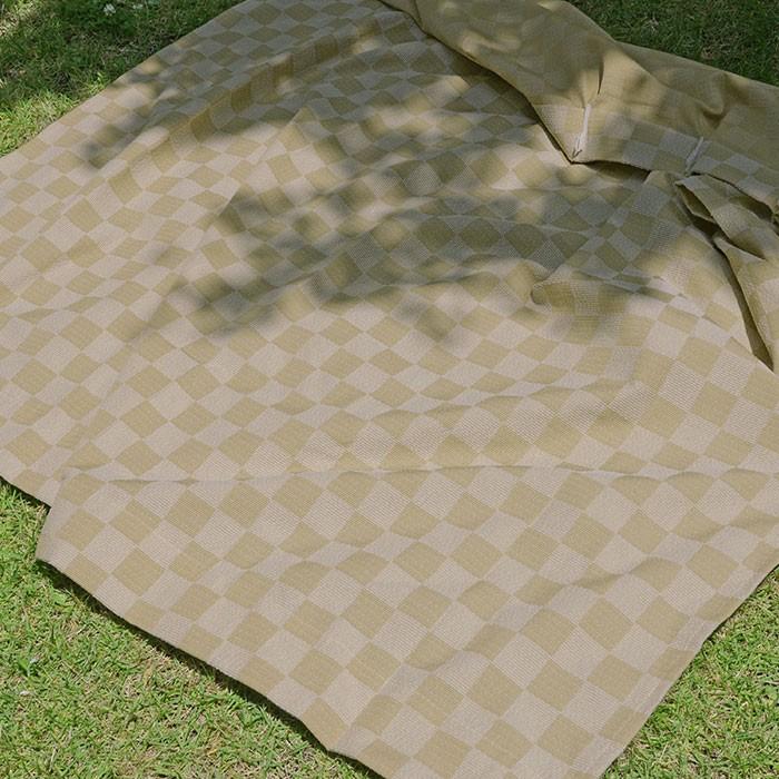 イージー オーダーカーテン チェッカ 幅 301〜400 cm×丈 90〜260 cm 日本製 洗える スミノエ製 colne 送料無料｜carpet-ishibashi｜07