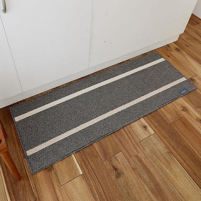 スミノエ キッチンマット アルディ 45×120 cm 洗える 日本製 防ダニ 