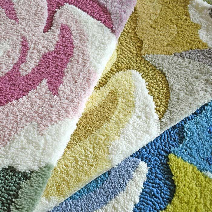 mila schon（ミラショーン） 玄関マット オールドローズ 70×120 cm