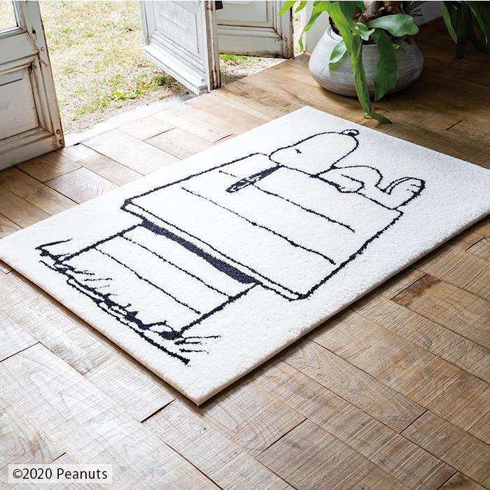 SNOOPY（スヌーピー） 玄関マット レストエリアマット 70×100 cm