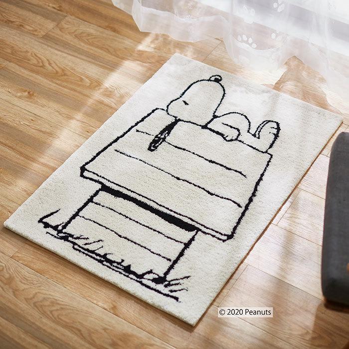 SNOOPY（スヌーピー） 玄関マット レストエリアマット 70×100 cm