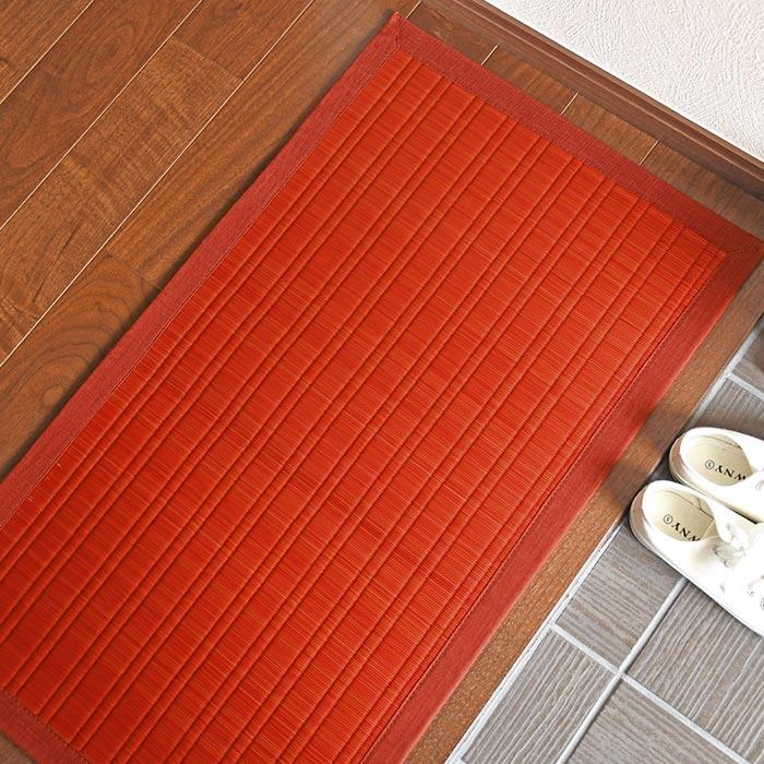 い草 玄関マット 赤 70×120 cm 日本製 香り高い 国産 100% 滑り い草 玄関マット 赤 70×120 cm 日本製 香り高い 国産 100% 滑り