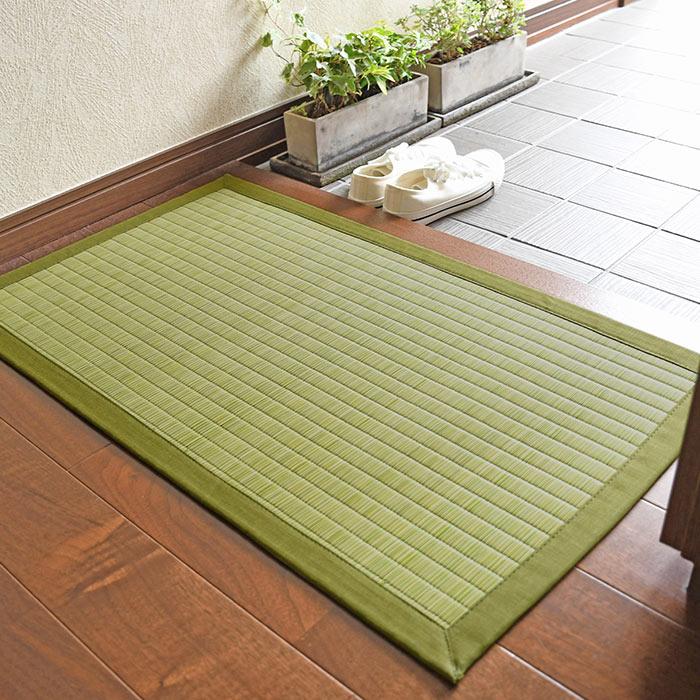 い草 玄関マット 翠緑 47×80 cm 日本製 香り高い 国産 100 い草 玄関マット 翠緑 47×80 cm 日本製 香り高い 国産 100